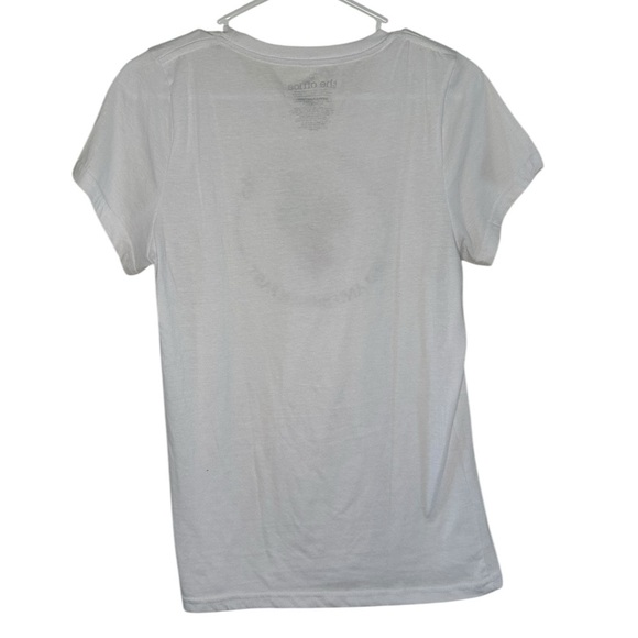 The Office Schrute Farms Dwight Fan Beets White Tee Women’s Size Large Funny - Picture 2 of 5